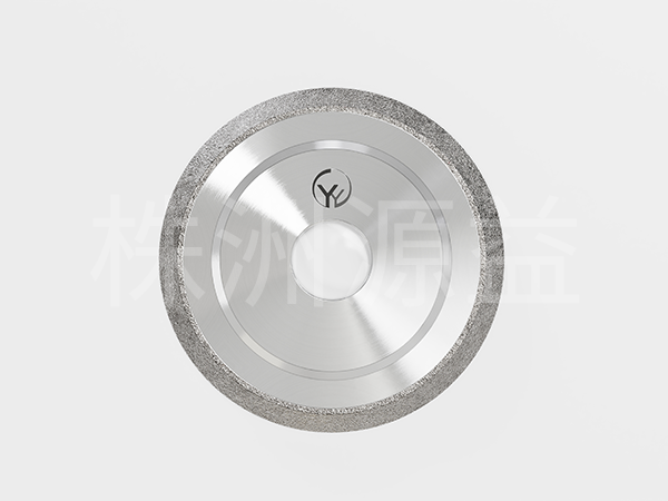 Electroplated diamond grinding wheel 1F1